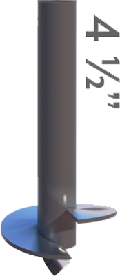 helical pile illustration