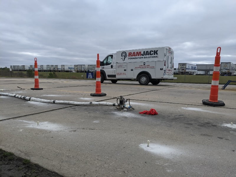 Polyurethane Foam Concrete Lift; Commercial Case Study