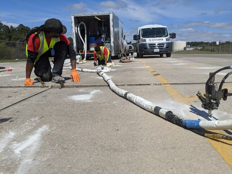 Polyurethane Foam Concrete Lift; Commercial Case Study